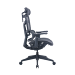 ⁦כסא מנהלים – דגם בטרפליי גבוה בד רשת⁩ – תמונה ⁦4⁩