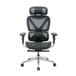 ⁦כסא מנהלים – דגם מורנו גבוה בד רשת⁩ – תמונה ⁦2⁩