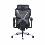 ⁦כסא מנהלים – דגם ברבור גבוה בד רשת⁩ – תמונה ⁦3⁩